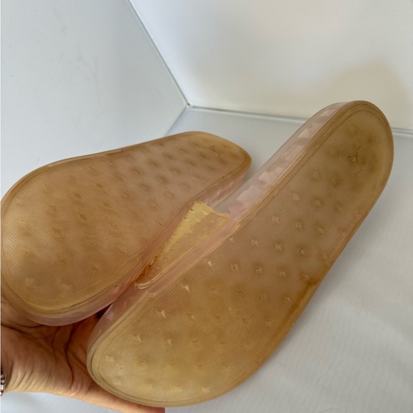 Puma Fenty x Rihanna Slides Prism Tan Jelly Sandal Flip Flop Women’s size 9.5 - Picture 3 of 3